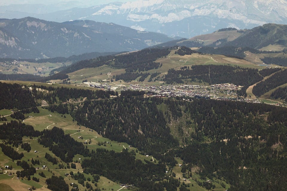 Les Saisies — vue de la station